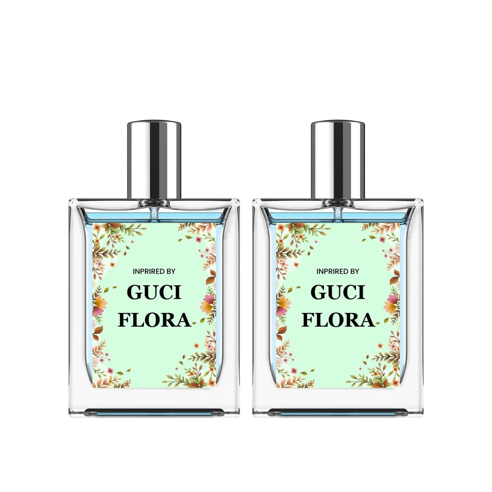 Inspired by Gucci Flora Eau De Parfume 50ML (Pack of 2)