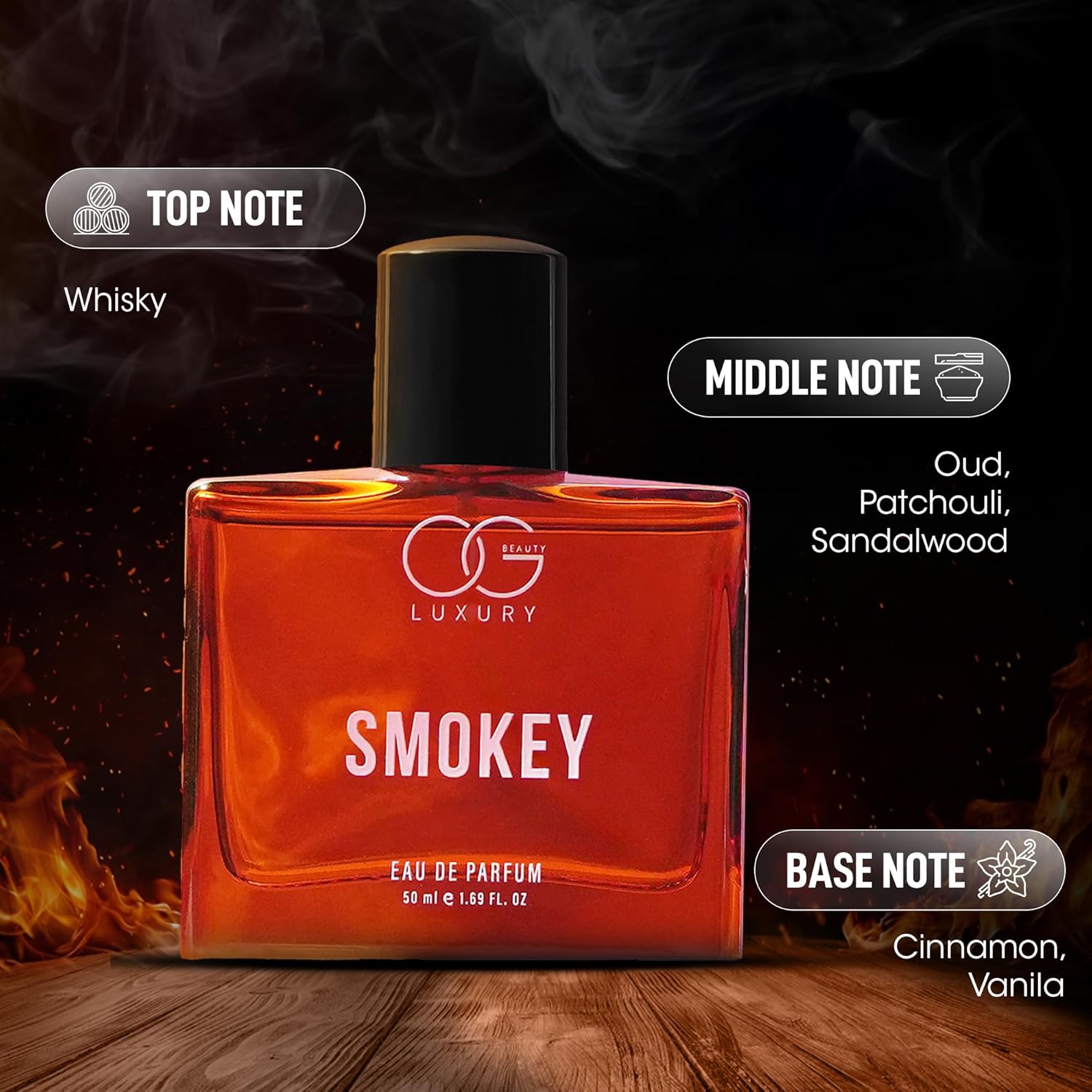 OG LUXURY Smokey Perfume for Men